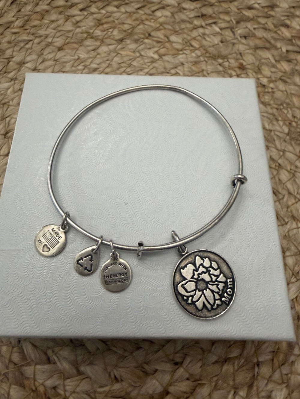 Vintage Alex & Ani MOM bracelet